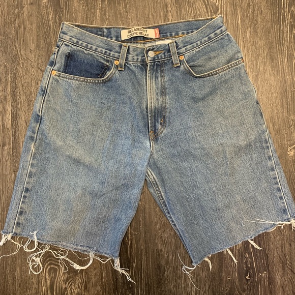 LV x LEVIS 1Of1 denim shorts - Picture 2 of 2